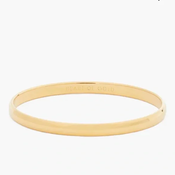 Kate Spade Heart of Gold Idiom bangle bracelet - Picture 3 of 8